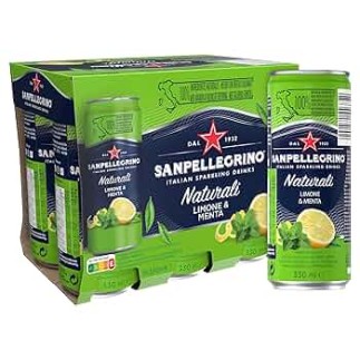 San Pellegrino Limon-Menta 4 x 6 x 0,33 lit Dosen