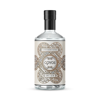 Opyos Luxembourg Dry Gin 44 % vol 0,7 lit.