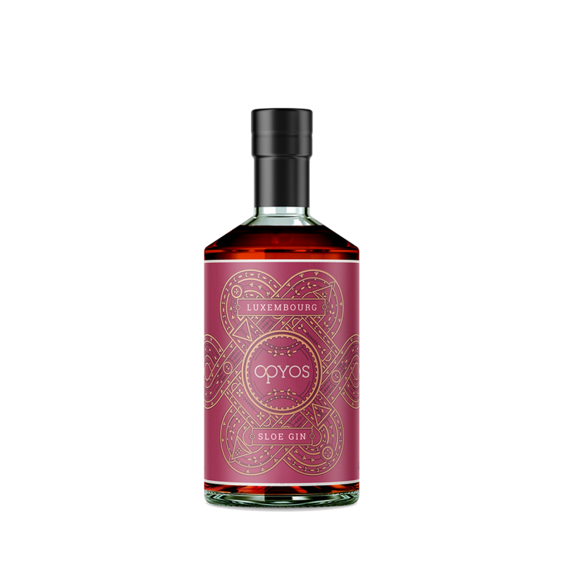 Opyos Luxembourg Sloe Gin 26 % vol 0,5 lit.