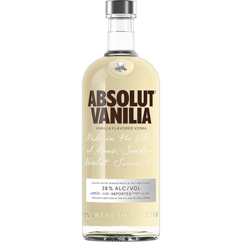 Vodka Vanille Absolut 0,70 Lit.