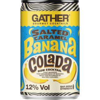 Salted Caramel Banana Colada Gather
