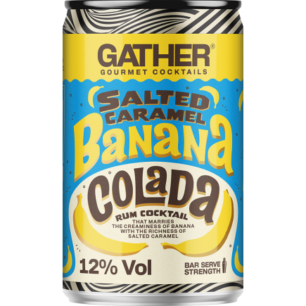 Salted Caramel Banana Colada Gather