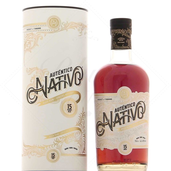 Rhum Auténtico Nativo 15 Y.O.