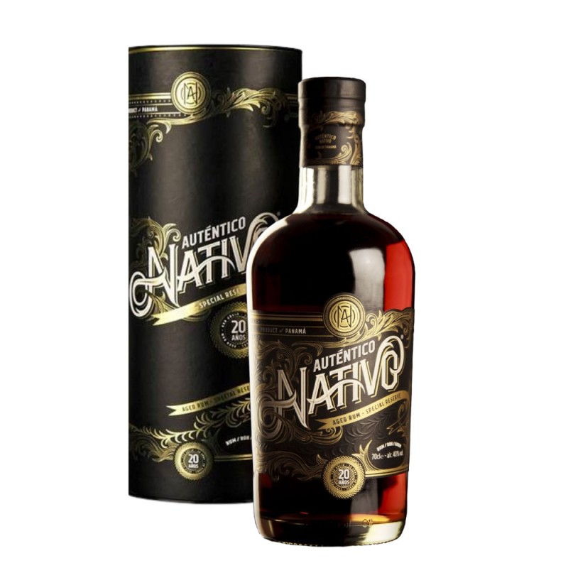 Rhum Auténtico Nativo 20 Y.O.