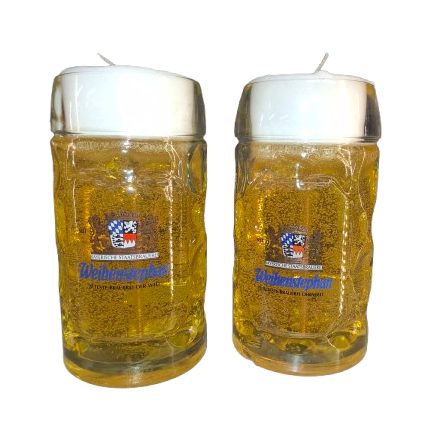 Kerze Bierglas 1,0 l Krug
