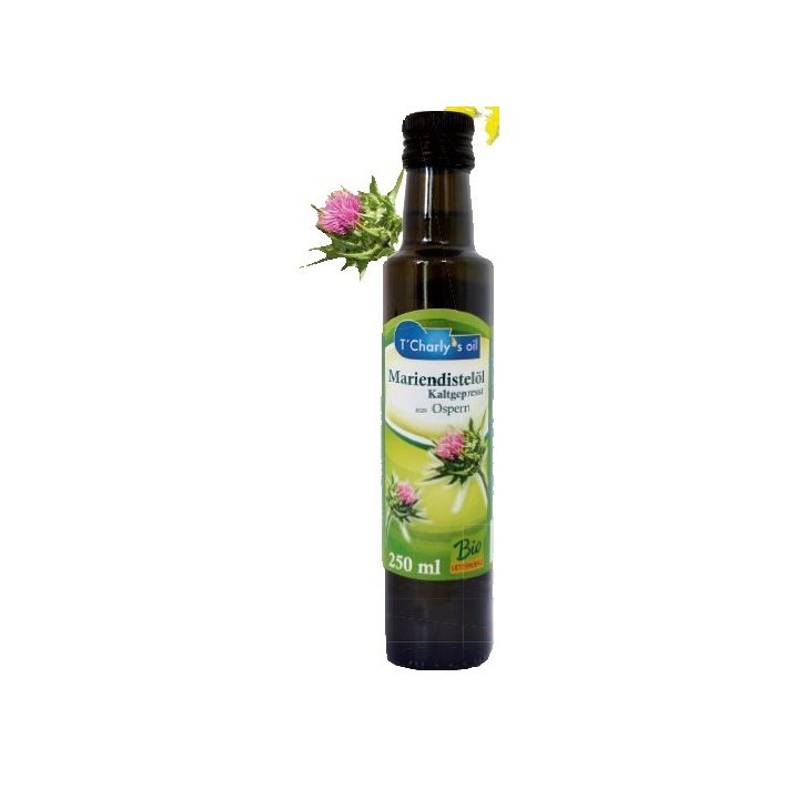 Bio Mariendistelöl 100 ml T´Charly´s Oil