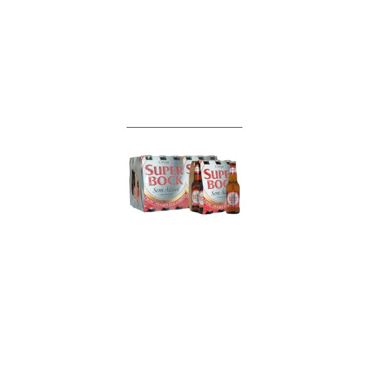 Super Bock Alkoholfrei 4 x 6 x 0,33 Lit. Vp.