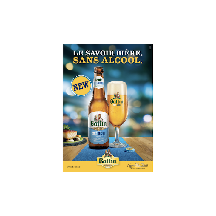 Battin sans Alcool 24 x 0,33 Lit. Vc.