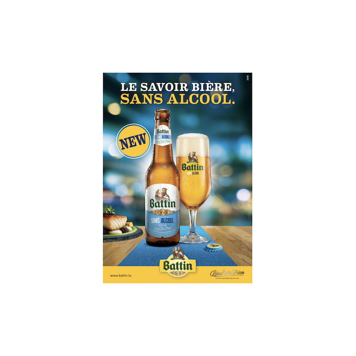 Battin sans Alcool 24 x 0,33 Lit. Vc.