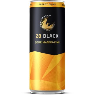 28 Black Sour Mango-Kiwi 24 X 0.25 lit. cans