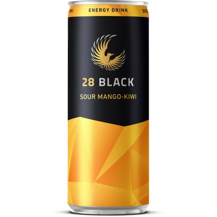 28 Black Sour Mango-Kiwi 24 X 0.25 lit. cans