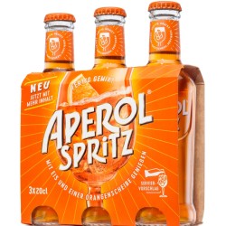 Aperol Spritz 3 x 0,2 Lit.
