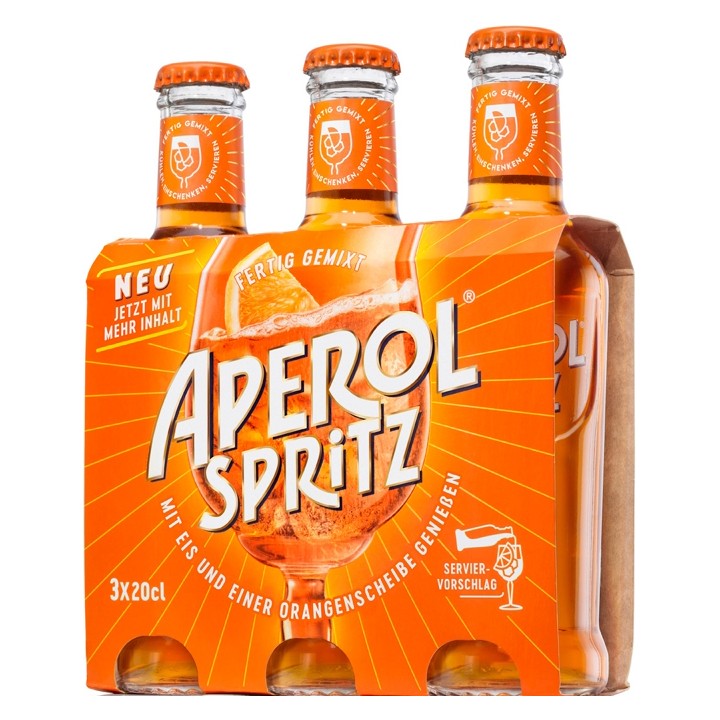 Aperol Spritz 3 x 0,2 Lit.