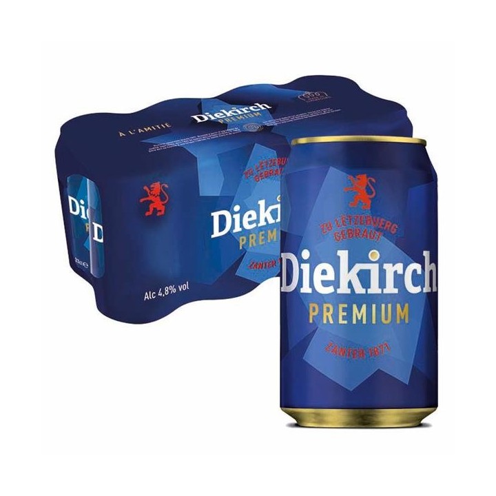 Diekirch 4 x 6 x 0,33 Lit. Dose