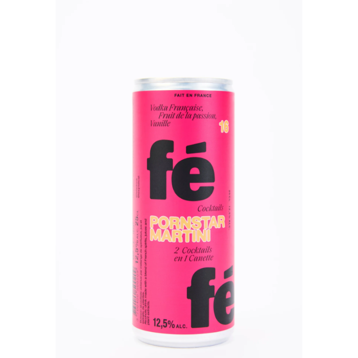 Féfé Pornstar Martini 12,5 % 12 x 0,25 lit. cans