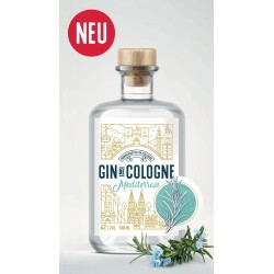 Gin de Cologne Mediterran 42 % 100 ml.