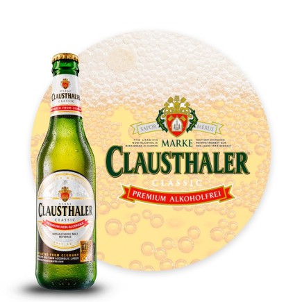 Clausthaler 24 x 0,33 Lit. Vc.