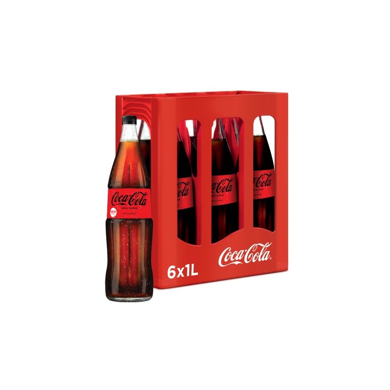 Cola Zero 6 x 1 Lit. Vc.