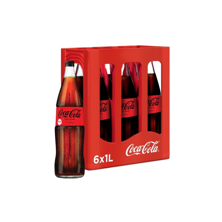 Cola Zero 6 x 1 Lit. Vc.