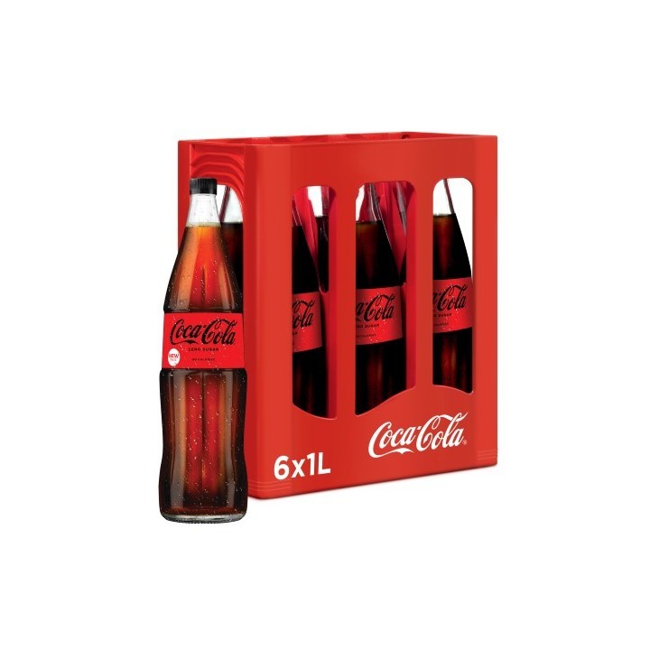 Cola Zero 6 x 1 Lit. Vc.
