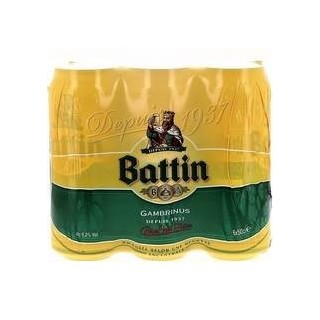 Battin Gambrinus 4 x 6 x 0,50 Lit. Dose