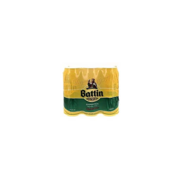 Battin Gambrinus 4 x 6 x 0,50 Lit. Dose