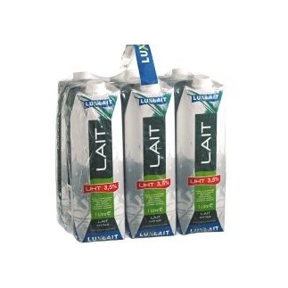 Luxlait UHT 3,5 % 6 x 1 Lit.