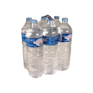 Cristaline 6 x 1,5 lit. PET.