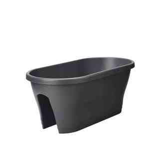 Pflanzkübel Corsica Flower Bridge 60 cm anthrazit