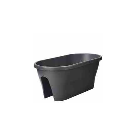 Pflanzkübel Corsica Flower Bridge 60 cm anthrazit