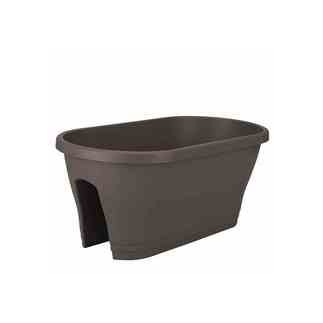 Pflanzkübel Corsica Flower Bridge 60 cm taupe