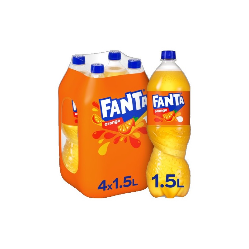 Fanta 4 x 1,5 Lit. PET.