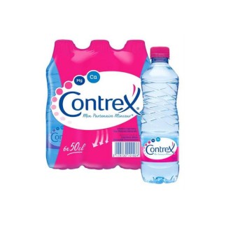 Contrex 4 x 6 x 0,50 lit. PET.