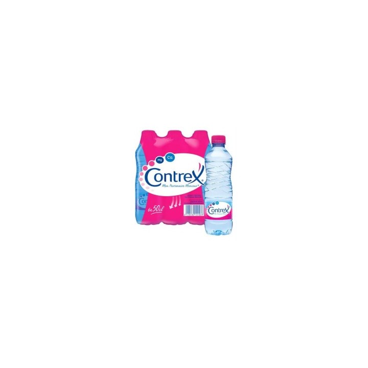 Contrex 4 x 6 x 0,50 lit. PET.
