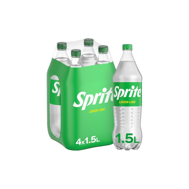 Sprite 4 x 1,5 Lit. PET.