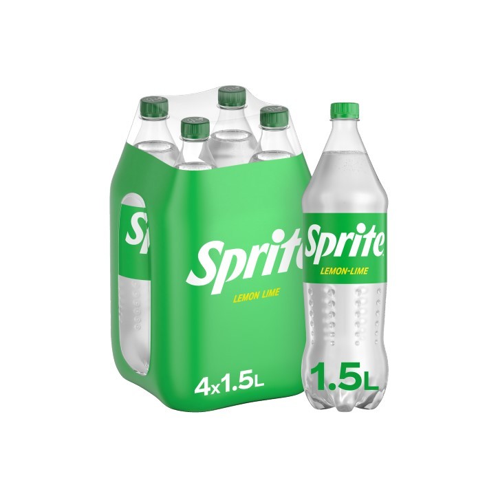 Sprite 4 x 1,5 Lit. PET. Sprite 4 x 1,5 Lit. PET.