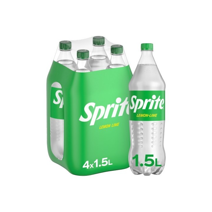 Sprite 4 x 1,5 Lit. PET.