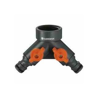 Zwei-Wege-Ventil 13mm 1/2 Ø- Hahn 26,5 mm 3/4 Ø