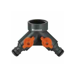 Zwei-Wege-Ventil 13mm 1/2 Ø- Hahn 26,5 mm 3/4 Ø