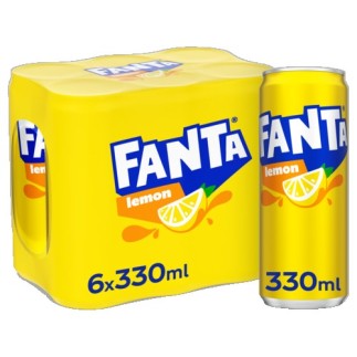 Fanta Lemon 4 X 6 X 0.33 Lit. Dose