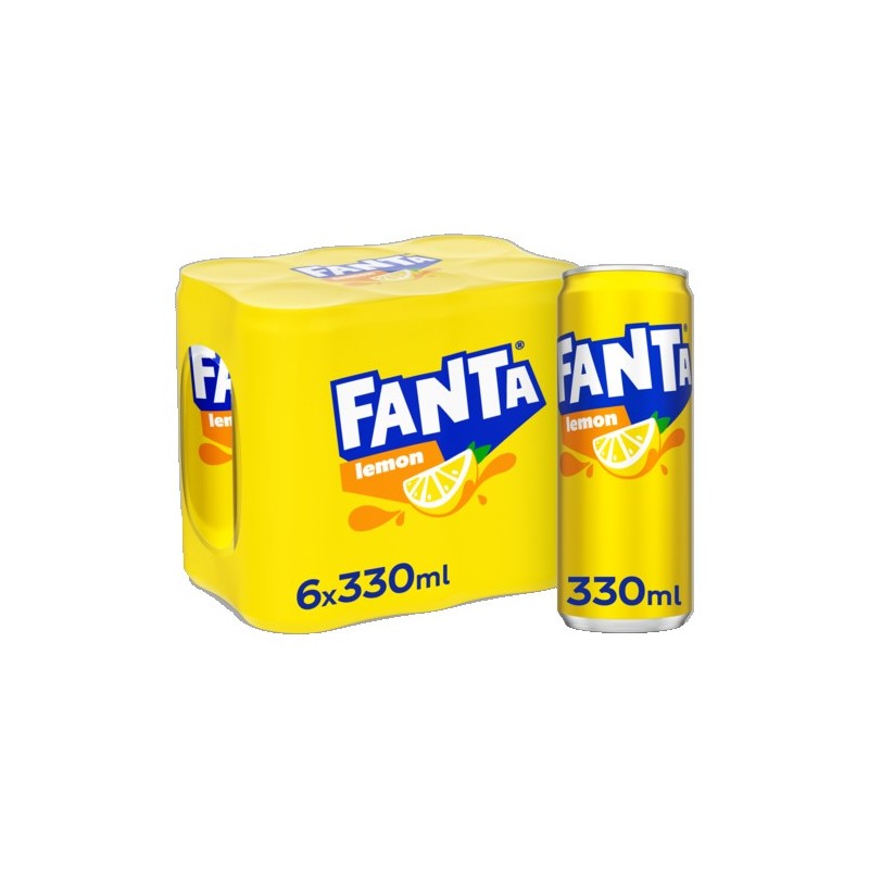 Fanta Lemon 4 X 6 X 0.33 Lit. Dose