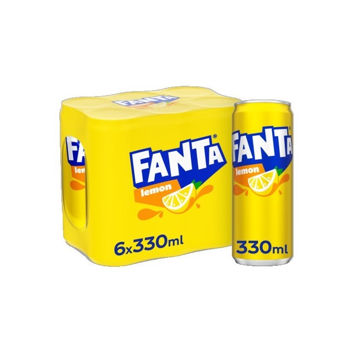 Fanta Lemon 4 X 6 X 0.33 Lit. Dose