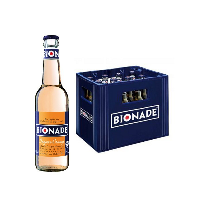 Bionade Ingwer-Orange 12 x 0,33 Lit. Vc.