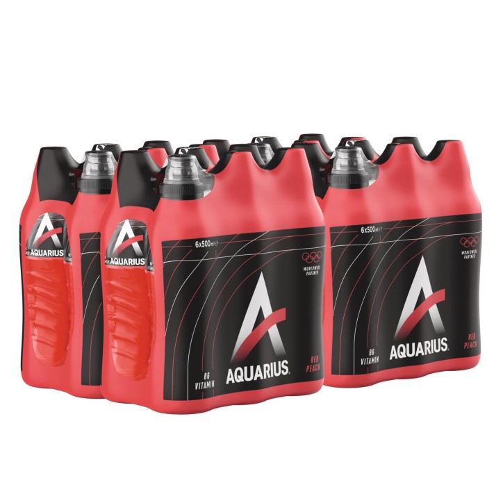 Aquarius Red Peach 4 X 6 X 0.5 Lit PET. Aquarius Red Peach 4 X 6 X 0.5 Lit PET.