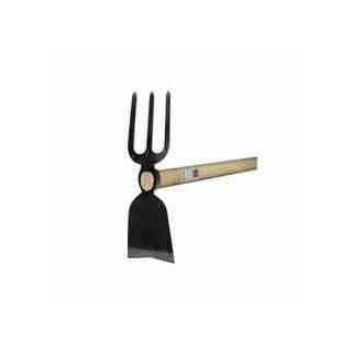 Gartenhacke 3 Zinken 135 cm Eschenstiel