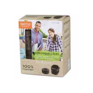 Kokosquelltöpfe 50 Stück im Netz 35 mm Ø