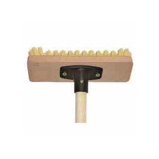 Schrubber 23 cm mit Holzstiel