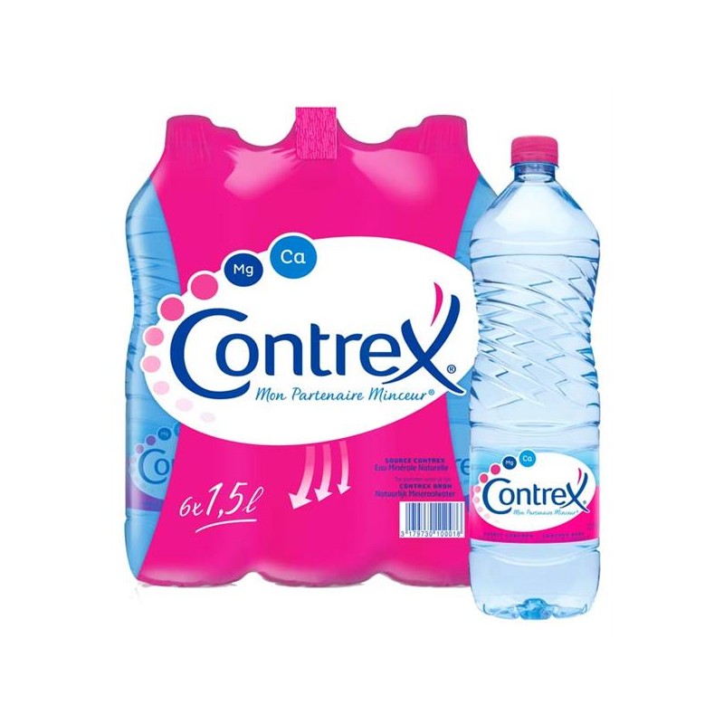 Contrex 6 x 1,5 Lit. PET