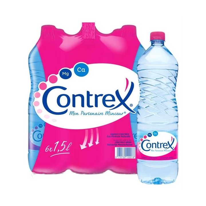 Contrex 6 x 1,5 Lit. PET