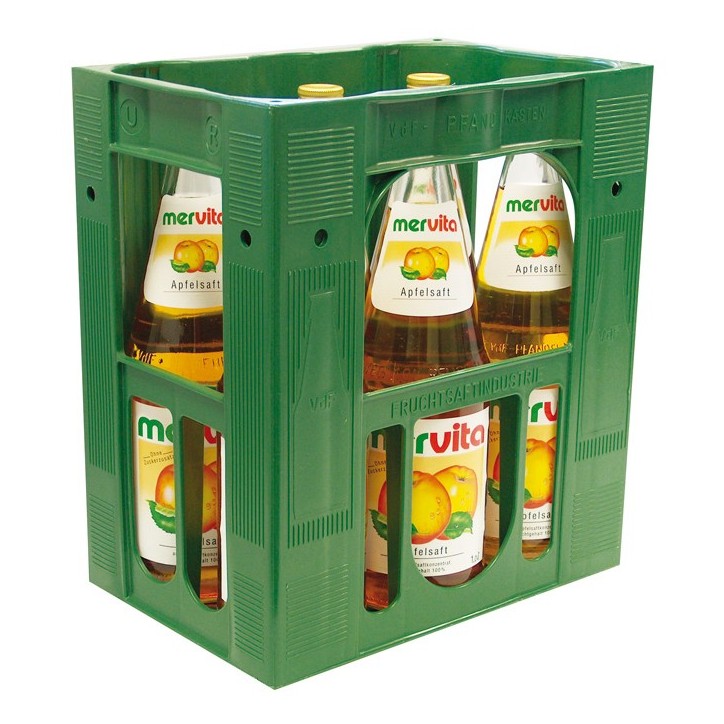 Mervita Apfelsaft 6 x 1 Lit. Vc